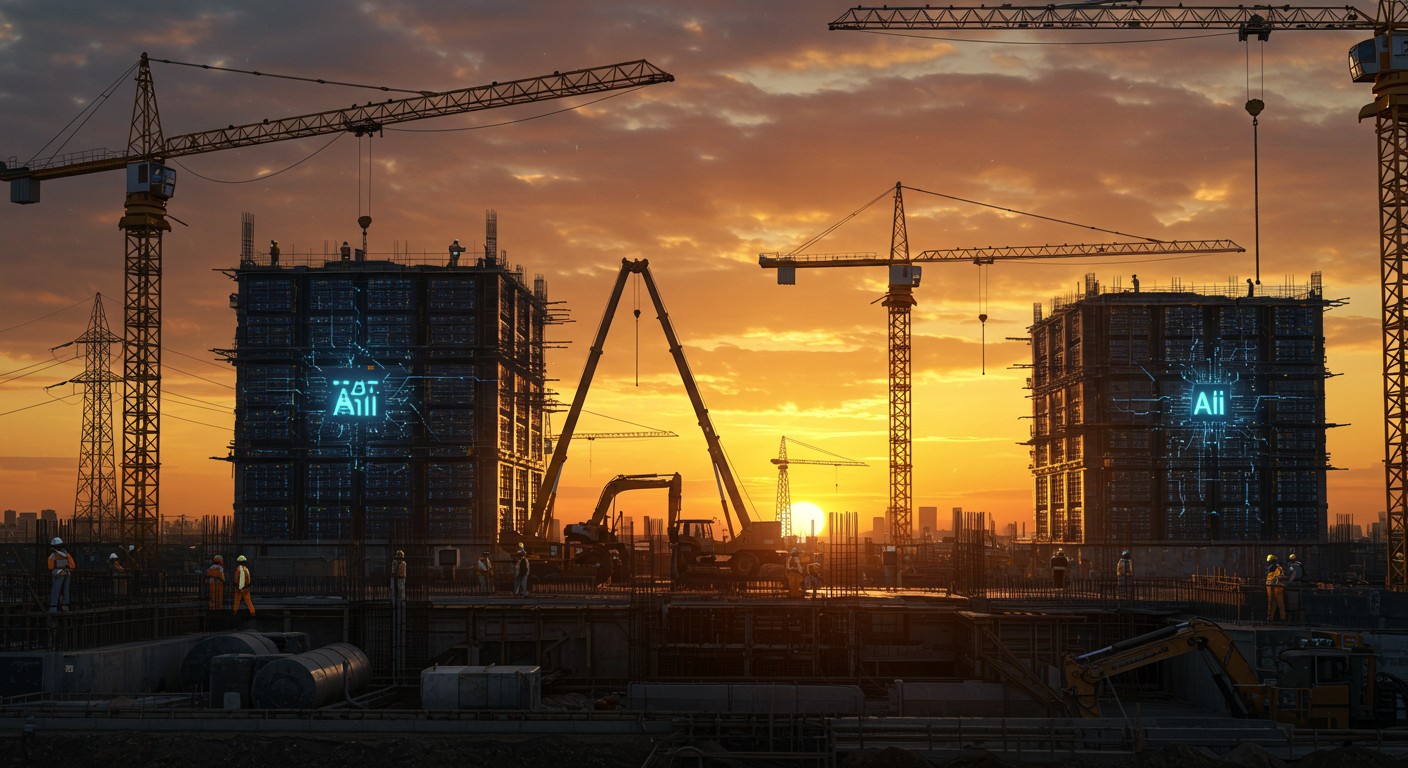 Explore the Trump-era construction boom in AI, grid, and energy. Learn how it drives growth and impacts machinery prices in 2026.