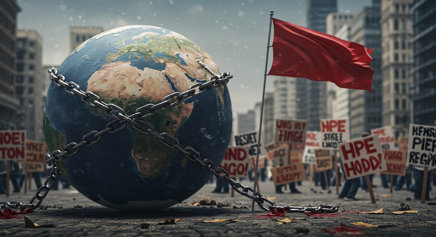 Explore the top countries facing sharp declines in freedom, from media censorship to political crackdowns, and what it means for democracy.