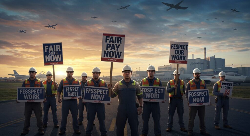 Boeing Defense Strike: Workers Demand Fair Pay
