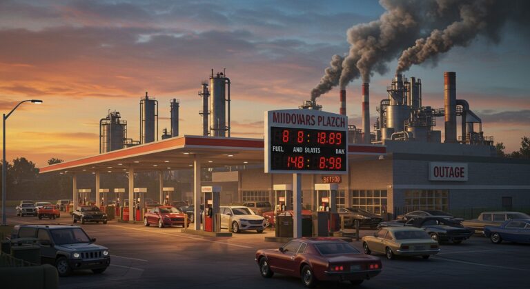 Midwest Gas Prices Surge After Major Refinery Outage