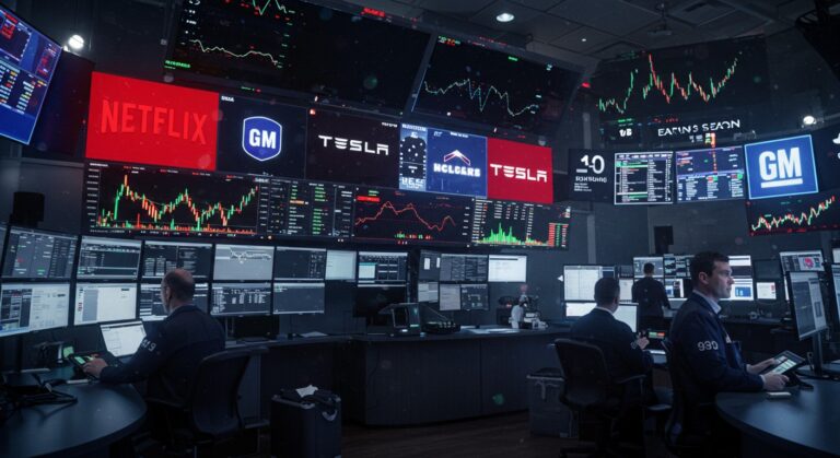 Earnings Season: Netflix, Tesla, and More to Watch
