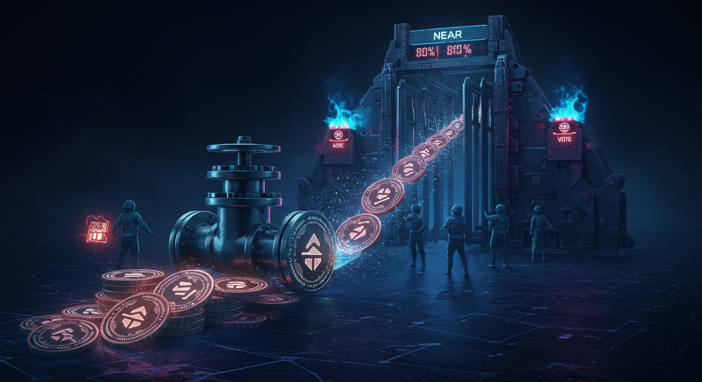 NEAR Protocol slashed its inflation rate to 2.4% despite a failed community vote. Explore the governance debate, validator role, and what this means for token holders in this deep dive.