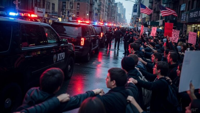 Chaos in New York: Activists Block ICE Raids