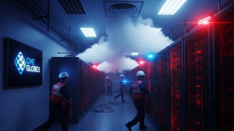 CME Futures Halted by Data Center Cooling Failure Chaos