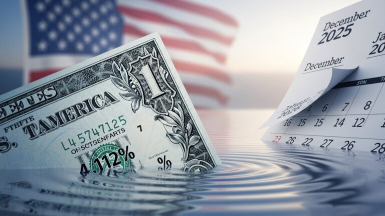 10-Year Treasury Yield Dips as 2025 Ends