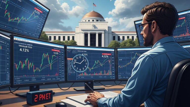 10-Year Treasury Yield Steady Before Fed Minutes