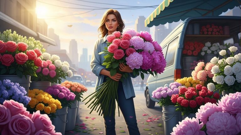 27-Year-Old Quits 9-5 for Floral Business: Hits 6 Figures