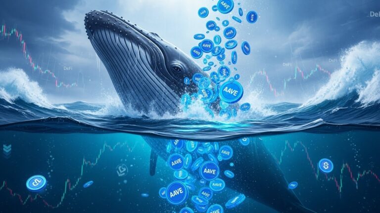 Aave Price Drops 10% After Massive Whale Sell-Off