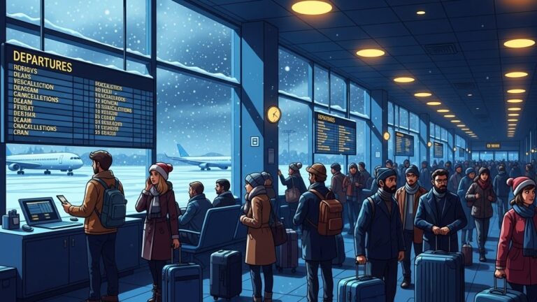 Airlines Waive Change Fees for Winter Storm Travel Disruptions