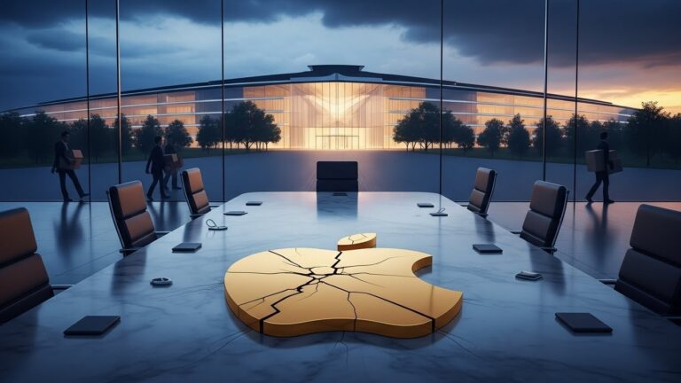 Apple Leadership Shakeup Rocks Tim Cook and AI Future