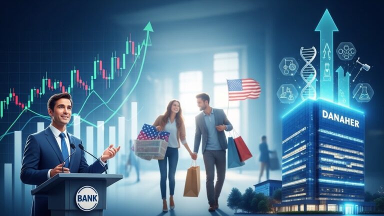 Bank CEOs Sound Confident on Consumers, Danaher Gets Bullish Call