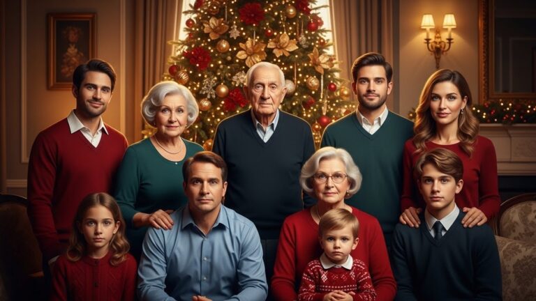 Biden Family Christmas Photo Sparks Awkward Debate