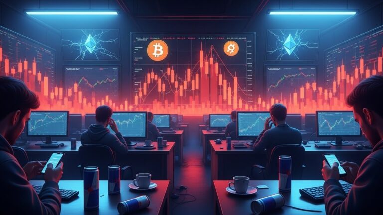 Bitcoin and Ethereum Crash 5-7% as Crypto Sell-Off Returns