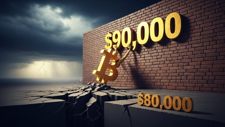 Bitcoin Hits $90K Resistance Wall: $80K Next?