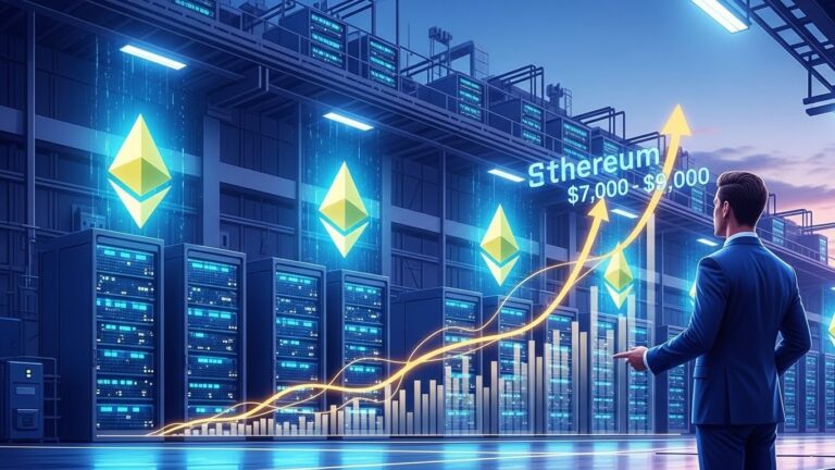 Bitmine Stakes $219M in Ethereum as Tom Lee Eyes $7K-$9K