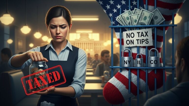 Blue States Defy Trump’s No Tax on Tips Policy
