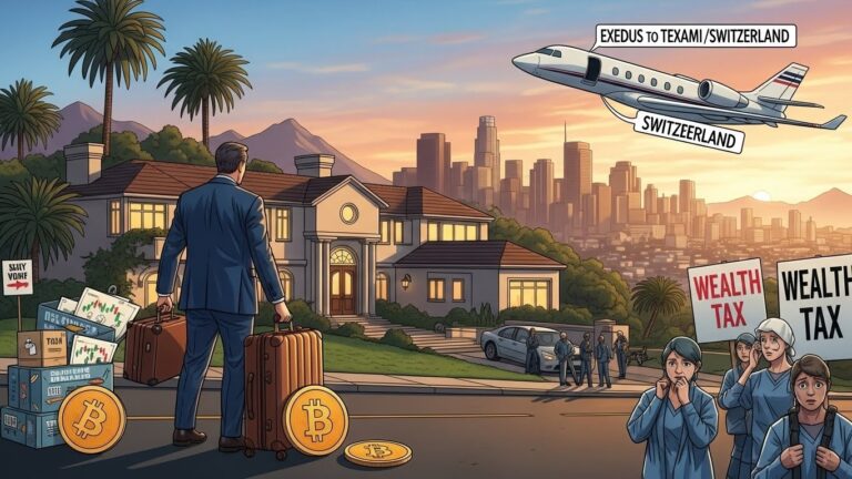 California Billionaire Tax Proposal Sparks Crypto Backlash