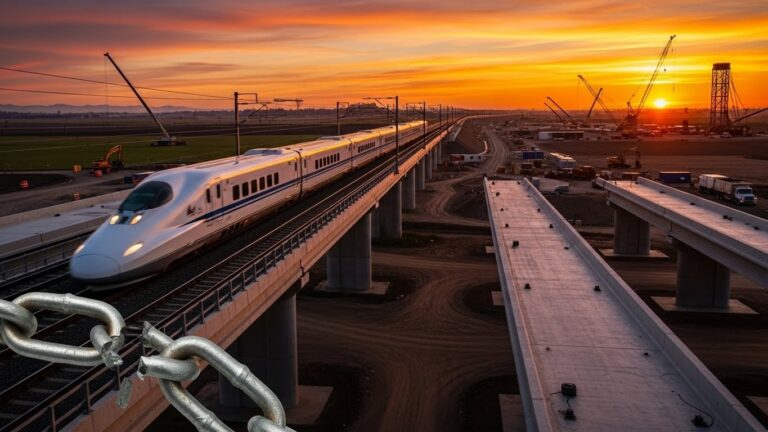 California Drops Lawsuit Over High-Speed Rail Federal Funding Cut