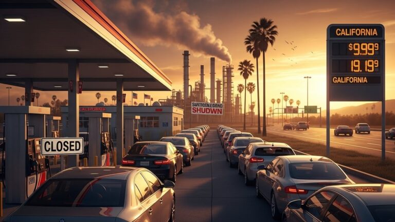 California Gas Crisis: Refineries Shutting Down Fast