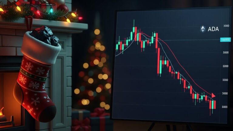 Cardano Price Struggles: Christmas Dip to Coal Levels