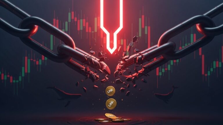 Chainlink Price Forms Bearish Double Top Pattern