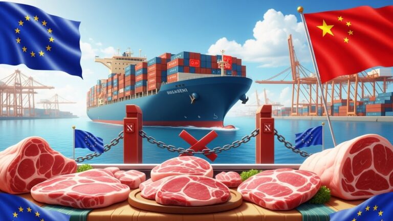 China Cuts Anti-Dumping Tariffs on EU Pork Imports