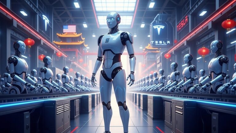 China Leading Humanoid Robots Race Over Tesla