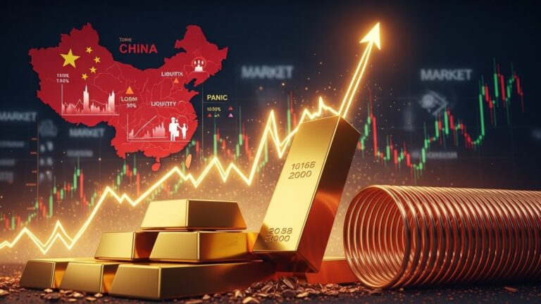 China’s Panic Fuels Precious Metals and Copper Surge