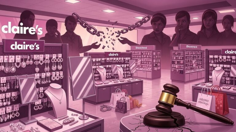Claire’s Bankruptcy: Supplier Feud Threatens Holiday Turnaround