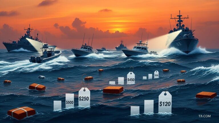 Cocaine Prices Surge After US Caribbean Strikes