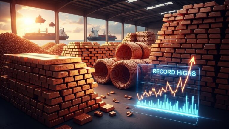 Copper Prices Hit Record High Amid Tariff Fears