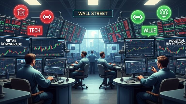 Costco Downgrade and Evercore Buy Calls on Industrials