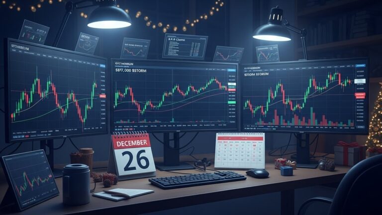 Crypto Prices Flat on Dec 24: BTC, ETH Await Key Data
