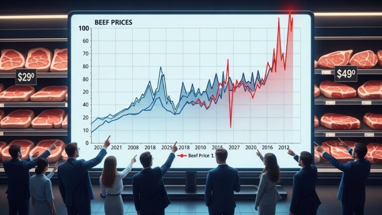 Democrats Misread Beef Price Charts to Blame Trump