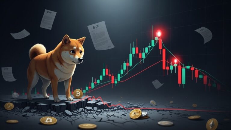 Dogecoin Price Analysis: Bearish Patterns Emerge Amid ETF Struggles
