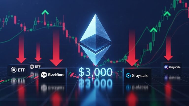 Ethereum ETFs See $19M Outflows as ETH Hovers Near $3K
