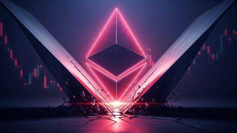 Ethereum Forms Bearish Rising Wedge at $3,200: Breakdown Coming?