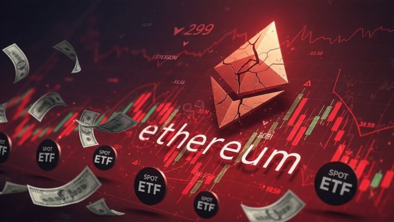 Ethereum Price Drops Below $3K Amid ETF Outflows