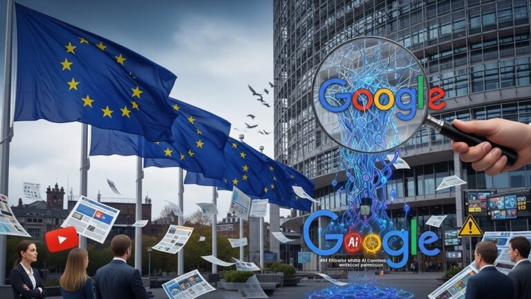 EU Antitrust Probe Into Google’s AI Use of Content