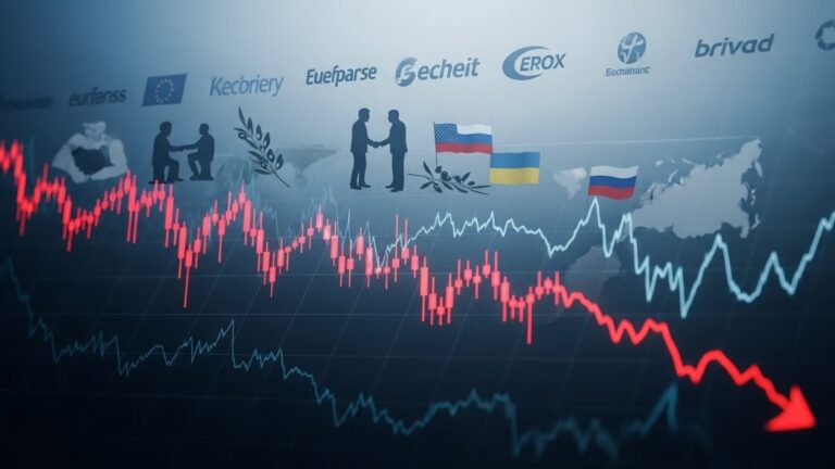 European Defense Stocks Drop on Trump-Zelensky Peace Progress