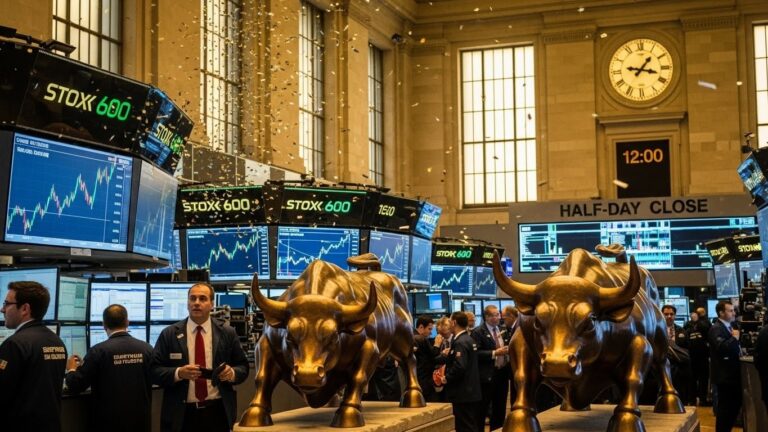 European Markets Close 2025: Stoxx 600 Hits Record High
