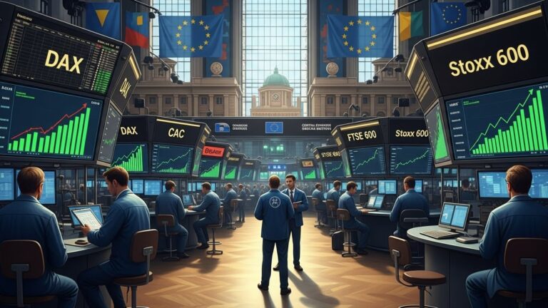 European Markets Poised for Gains Amid Central Bank Focus December 2025