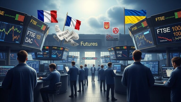 European Stocks Set for Lower Open Amid Rate Decisions