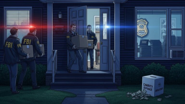 FBI Raid on Secret Service Agent in Charity Fraud Probe