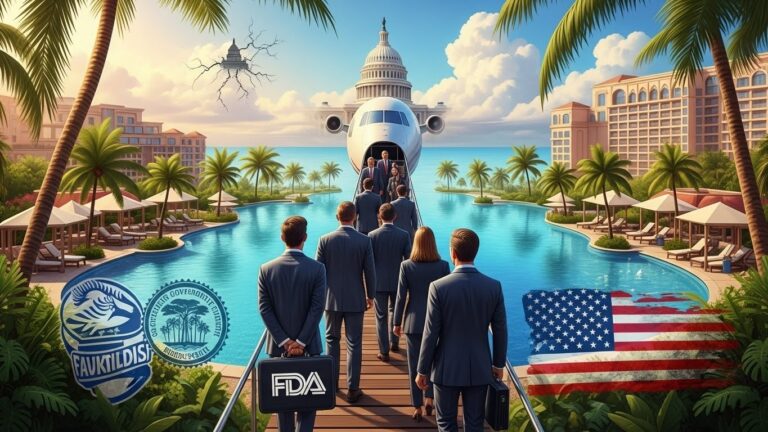 FDA’s Luxury Singapore Trip During Shutdown Sparks Outrage