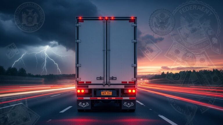 Federal Crackdown on New York Truck Licenses Over Immigration Rules