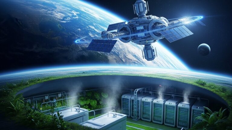 Future of Cloud Computing: Data Centers in Space?