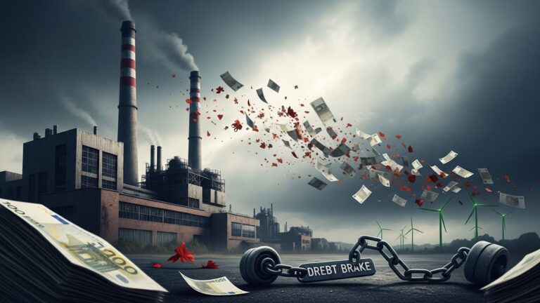 Germany’s Economic Crisis: Debt Surge and Decline