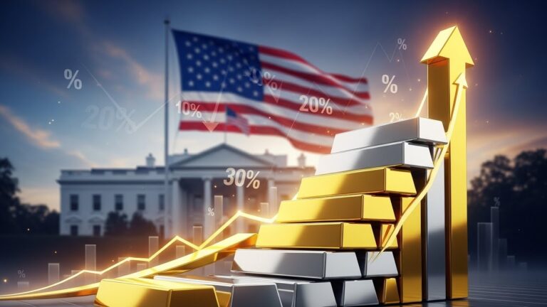 Gold and Silver Surge as Trump Pushes for 1% Rates