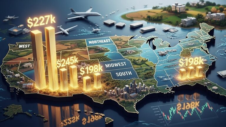 How Much Income for Top 10% in Each US Region 2025